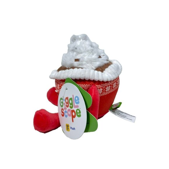Gigglescape 5" Holiday Hot Cocoa Mug Soft Plush Toy - Picture 4 of 14